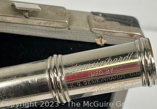 Gemeinhardt M-1 Silver Plated Flute in Case Serial Number 101072, 1960s