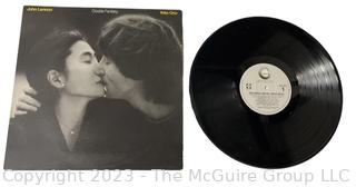 Vinyl Record Album: John Lennon & Yoko Ono (1980) "Double Fantasy". Geffen Records