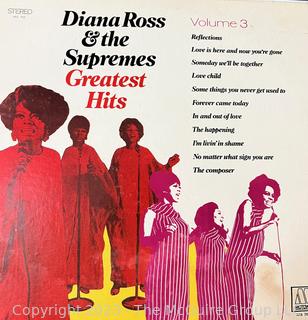 (3) Diana Ross & The Supremes Vinyl Record Albums