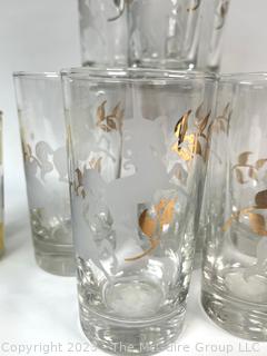 Group of Mid Century Drinking Glasses and Tumblers.