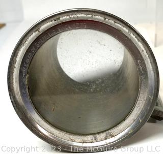 Group of Vintage Beer Mugs and Steins in Glass and Pewter.