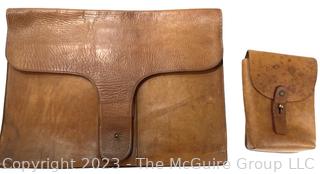 Two (2) Leather Portfolios