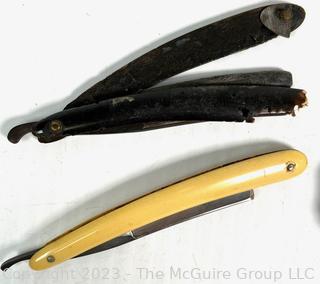 Group of Vintage Straight Shaving Razors