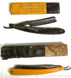 Group of Vintage Straight Shaving Razors