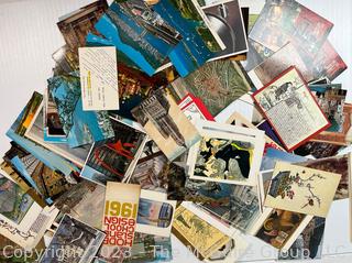 Group of International Postcards and Art Photographs