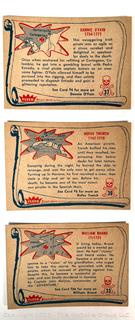 Set of Ten (10) 1961 Fleer Pirates Bold Trading Cards