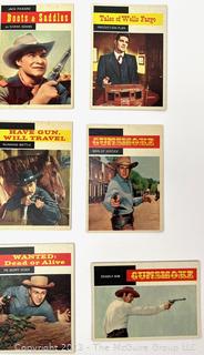 Set of Twelve (12) 1958 Topps TV Westerns Trading Cards