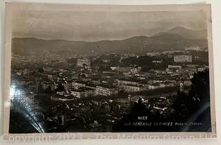 Six (6) Foreign Real Photo Postcards, France circa 1920