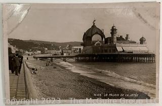 Six (6) Foreign Real Photo Postcards, France circa 1920