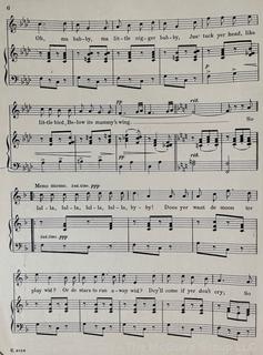 Plantation Song of 1936 Sheet Music