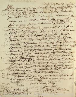 Grouping of 19th C Letters  