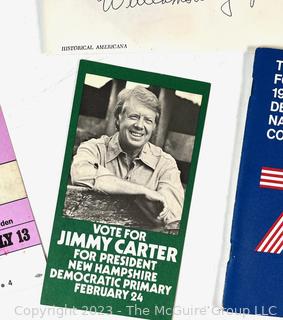 Vintage Political Presidential Campaign Ephemera