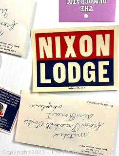 Vintage Political Presidential Campaign Ephemera