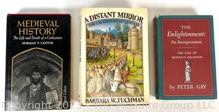 Three (3) Books on Middle Ages