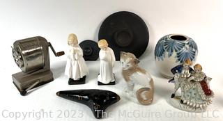 Group of Porcelain and Decorative Items