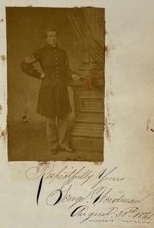 Thomas W. Cantwell's Civil War Era Autograph Book with Photos. Many prominent people including Presidents, Governors, Military Officers and Women.