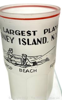 Collection of Vintage Souvenir Beer Steins Including Coney Island, The Senators and the Nationals