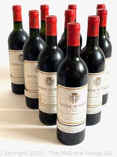 Château du Tertre 1979 10 Bottles Local Pickup Only