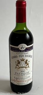 Chateau Grand-Puy DuCasse Pauillac 1983 (2) Bottles Local Pickup Only