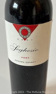 Seghesio Port Sonoma County 2001  Local Pickup Only