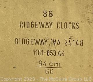 Ridgeway Clock Movement 1161-853 AS  94cm