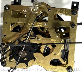 Original Black Forest Clock Movement German G.M. 1884200  159217S