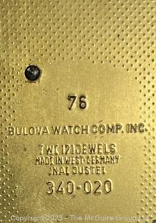 76 Bulova Clock Movement 340-020