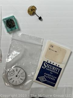 Assortment of Watchmakers Supplies