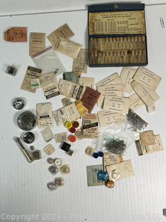 Assortment of Watchmakers Supplies