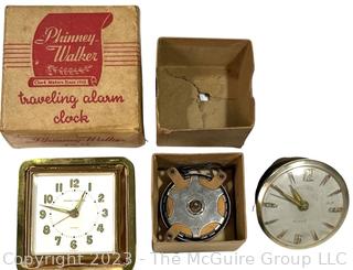 Grouping of Desk and Alarm Clocks