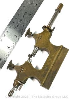 Brass Watchmakers Miniature Lathe Tool Pivoter