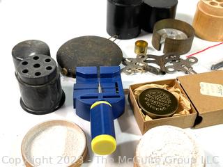 Assortment of Watchmakers Tools and Supplies