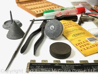 Grouping of Watchmakers Tools and Repair Supplies