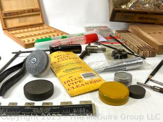 Grouping of Watchmakers Tools and Repair Supplies