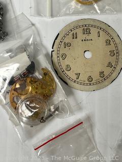 Grouping of Watchmakers Repair Supplies