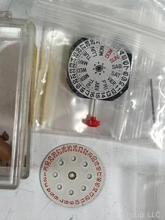 Grouping of Watchmakers Repair Supplies