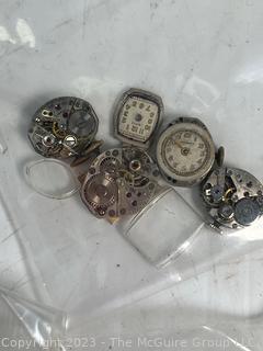 Grouping of Watchmakers Repair Supplies