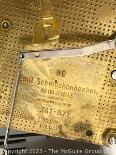 Clock Movement 86 Emil Schmeckenbechor West Germany 341-021