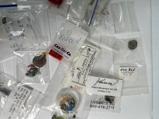 Grouping of Watchmakers Repair Supplies