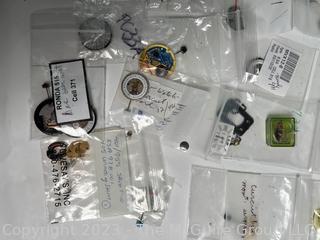 Grouping of Watchmakers Repair Supplies