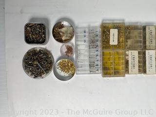 Grouping of Watchmakers Repair Supplies