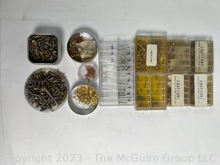 Grouping of Watchmakers Repair Supplies