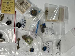 Grouping of Watchmakers Repair Supplies