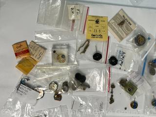 Grouping of Watchmakers Repair Supplies