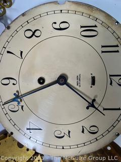 Clockmakers Repair Parts including Tiffany & Co. Metal Face