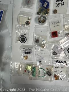 Grouping of Watchmakers Repair Supplies