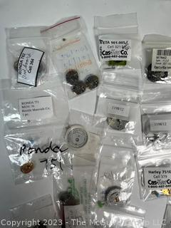 Grouping of Watchmakers Repair Supplies