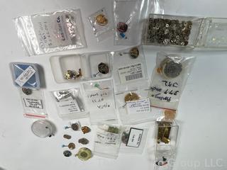 Grouping of Watchmakers Repair Supplies