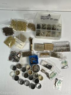 Grouping of Watchmakers Repair Supplies