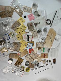 Grouping of Watchmakers Repair Supplies